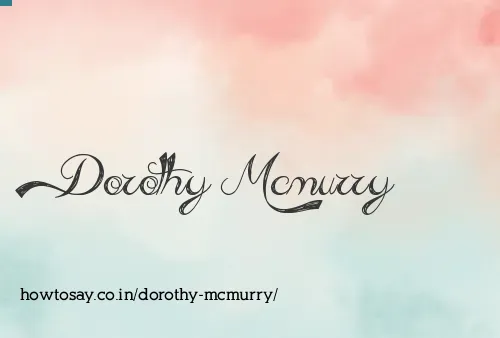 Dorothy Mcmurry