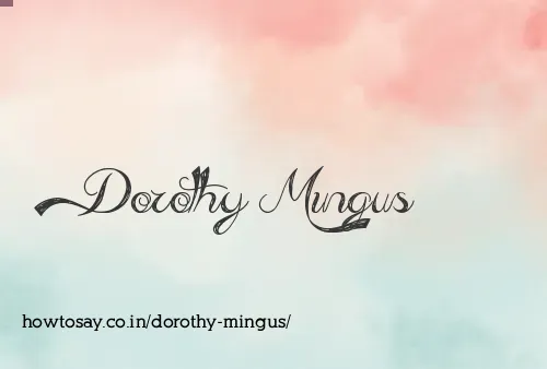 Dorothy Mingus
