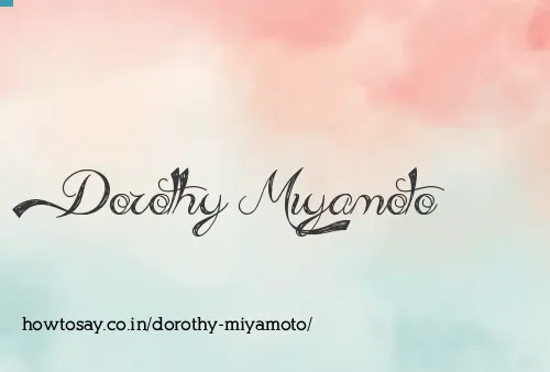 Dorothy Miyamoto