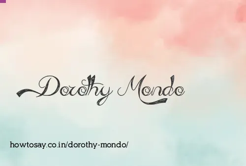 Dorothy Mondo