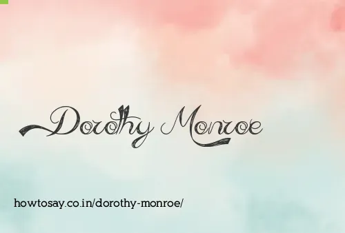 Dorothy Monroe