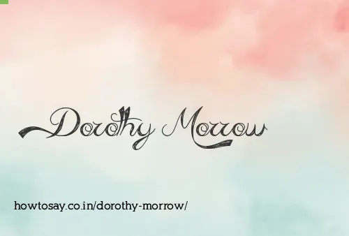 Dorothy Morrow