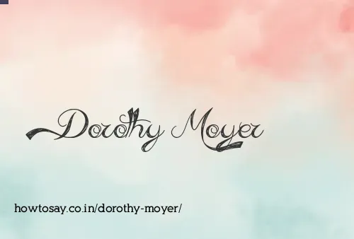 Dorothy Moyer