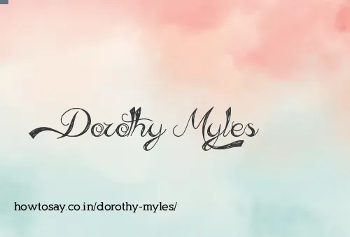 Dorothy Myles