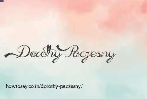 Dorothy Paczesny