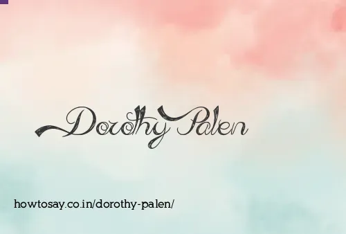 Dorothy Palen