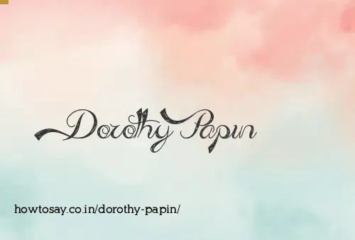 Dorothy Papin