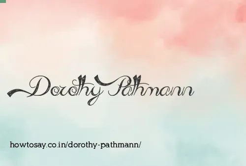 Dorothy Pathmann