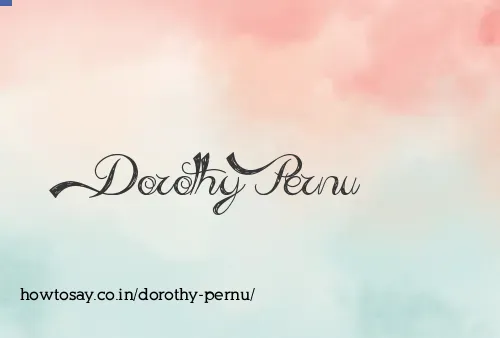 Dorothy Pernu
