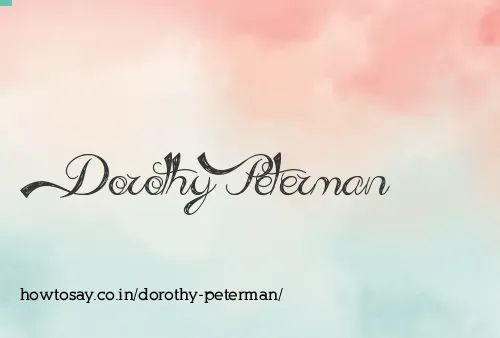 Dorothy Peterman