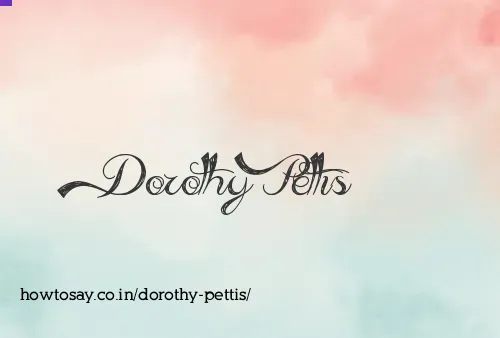 Dorothy Pettis