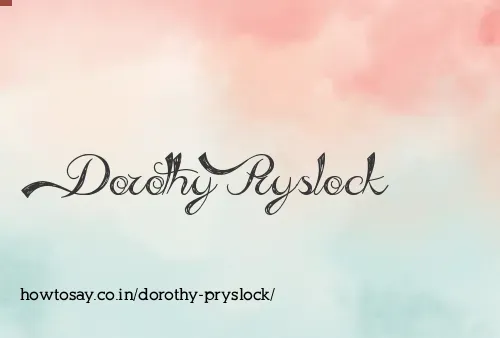 Dorothy Pryslock