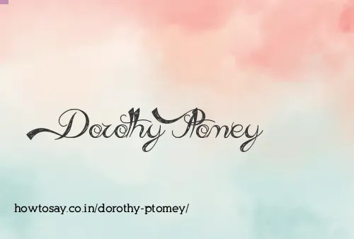 Dorothy Ptomey