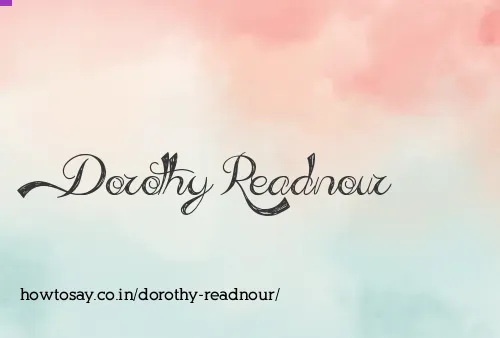 Dorothy Readnour