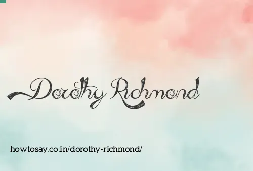 Dorothy Richmond
