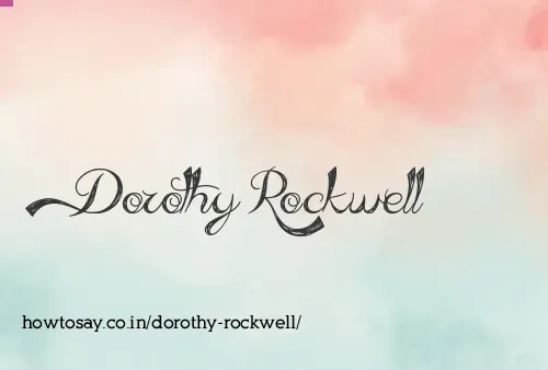 Dorothy Rockwell