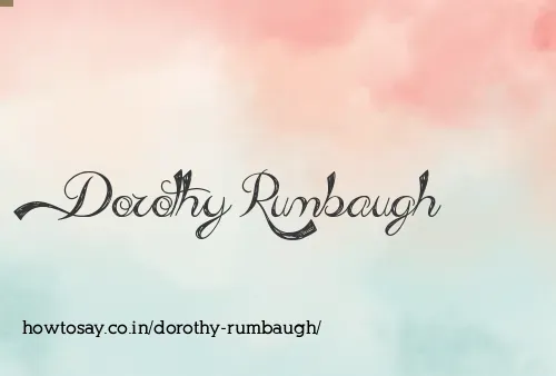 Dorothy Rumbaugh