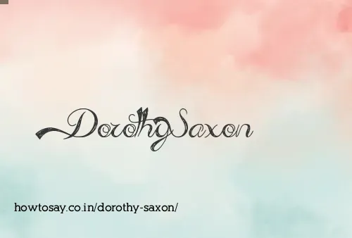 Dorothy Saxon