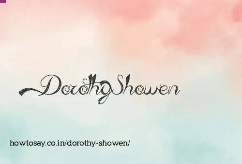 Dorothy Showen