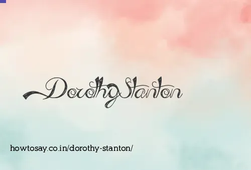 Dorothy Stanton