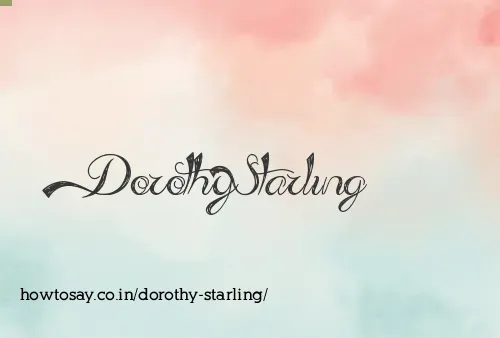Dorothy Starling