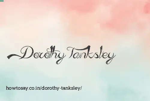 Dorothy Tanksley