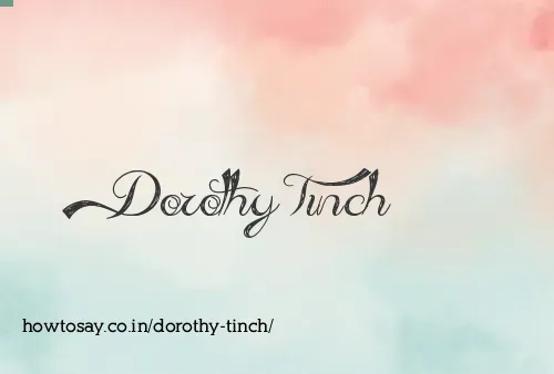 Dorothy Tinch
