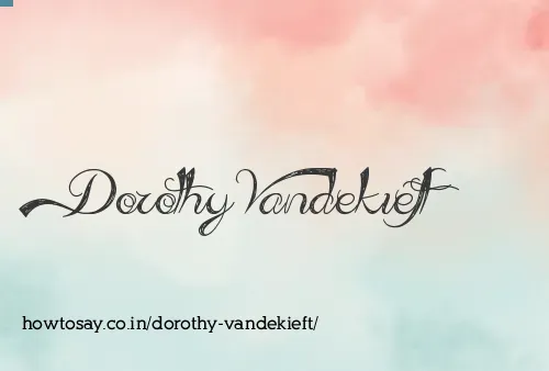 Dorothy Vandekieft