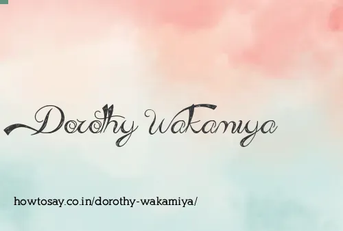 Dorothy Wakamiya