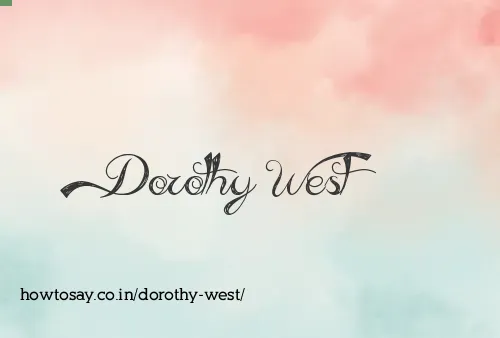 Dorothy West