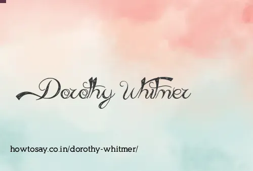 Dorothy Whitmer