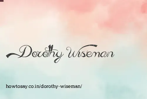 Dorothy Wiseman