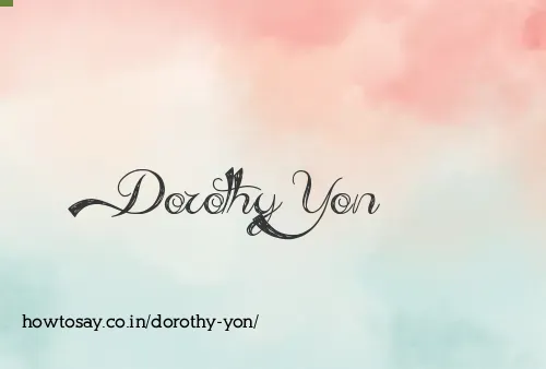 Dorothy Yon