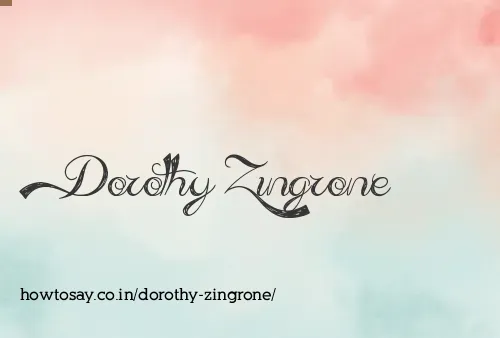 Dorothy Zingrone