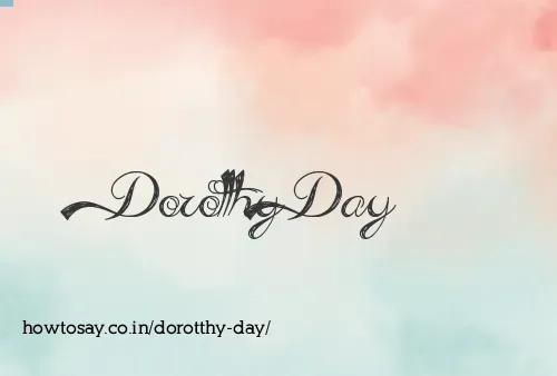 Dorotthy Day