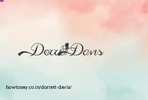 Dorrett Davis