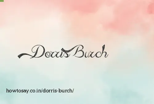 Dorris Burch