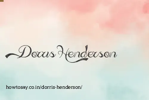 Dorris Henderson