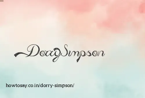 Dorry Simpson