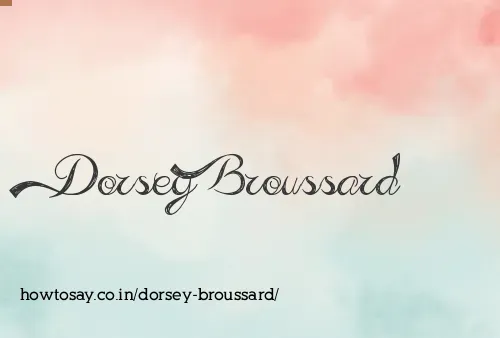 Dorsey Broussard