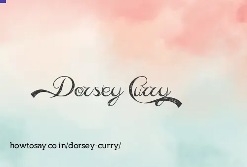 Dorsey Curry