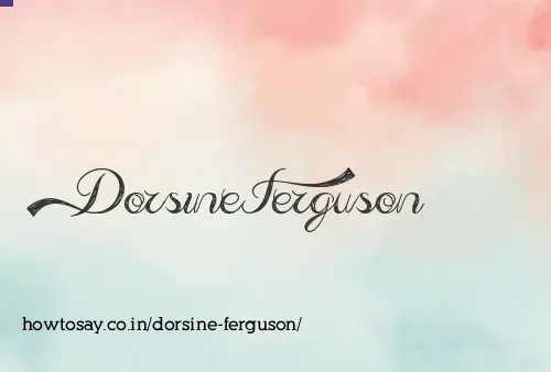 Dorsine Ferguson
