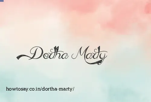 Dortha Marty