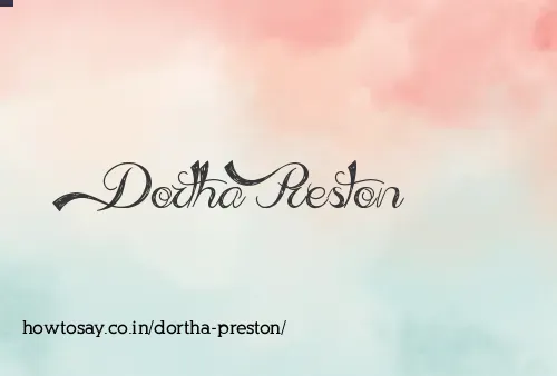 Dortha Preston