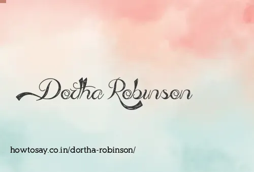 Dortha Robinson