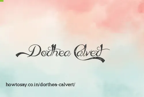 Dorthea Calvert