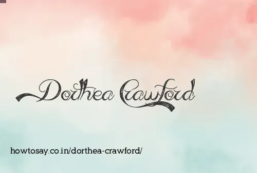 Dorthea Crawford