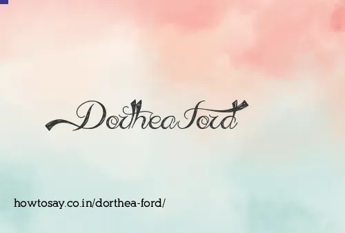 Dorthea Ford