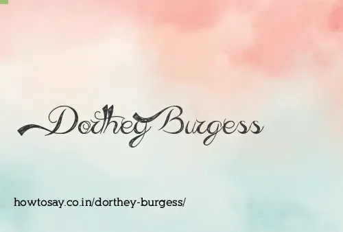 Dorthey Burgess