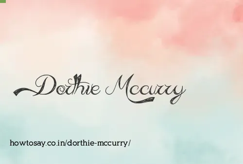 Dorthie Mccurry